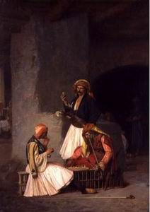 Arab or Arabic people and life. Orientalism oil paintings 350